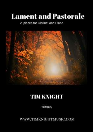 Tim Knight: 2 Atmospheric Pieces for Clarinet and Piano