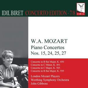 Mozart: Piano Concertos Nos. 15, 24, 25 & 27