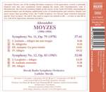 Alexander Moyzes: Symphonies Nos. 11 and 12 Product Image