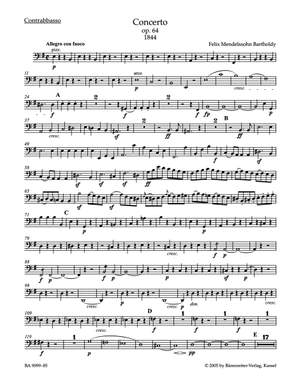 Mendelssohn: Concerto for Violin and Orchestra in E minor op. 64