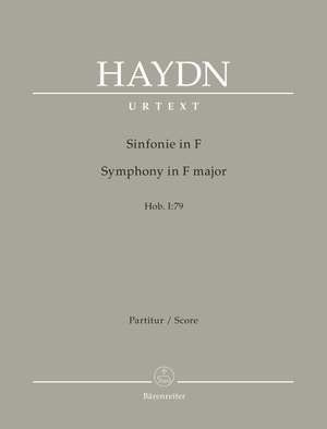 Haydn, Joseph: Symphony no. 79 in F major Hob. I:79