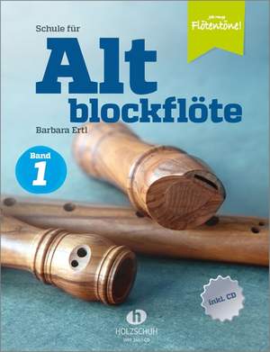 Barbara Ertl: Schule für Altblockflöte 1 (mit CD-Extra)