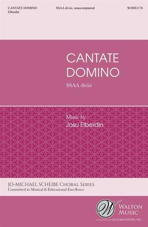 Josu Elberdin: Cantate Domino