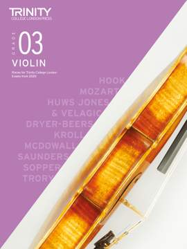 Trinity College London Violin Grade 3 2020-2023