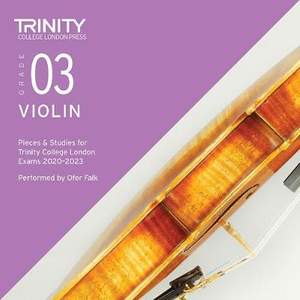 Trinity College London Violin Grade 3 2020-2023 (CD)