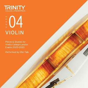 Trinity College London Violin Grade 4 2020-2023 (CD)