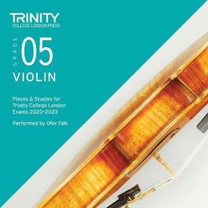 Trinity College London Violin Grade 5 2020-2023 (CD)