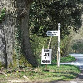 Turn Left at Monday