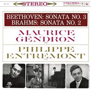 Beethoven: Cello Sonata No. 3, Op. 69 - Brahms: Cello Sonata No. 2, Op. 99