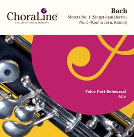 Bach, JS: Motets No. 1(Singet dem Herrn/No. 5 (Komm Jesu, Komm)