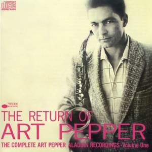 The Return Of Art Pepper