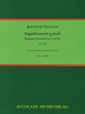 Antonio Vivaldi: Konzert Nr. 11 G-moll RV 496