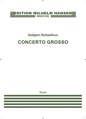 Asbjørn Schaathun: Concerto Grosso (Full Score)