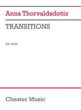 Anna Thorvaldsdottir: Transitions (version for Viola)