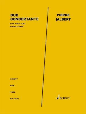 Jalbert, P: Duo Concertante
