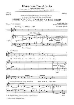 Antony Baldwin: Spirit of God, Unseen as the Wind (Skye Boat Song)