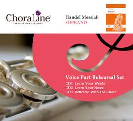 Handel: Messiah - Voice Part Rehearsal Set