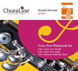 Handel: Messiah - Voice Part Rehearsal Set