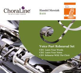 Handel: Messiah - Voice Part Rehearsal Set