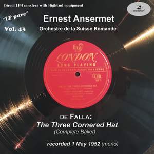 LP Pure, Vol. 43: Ansermet Conducts Falla