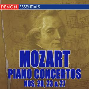 Mozart: Piano Concertos Nos. 20 - 23 - 27