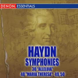 Haydn: Symphonies Nos. 30 'Alleluia' - 48 'Maria Theresa' - 49 - 50