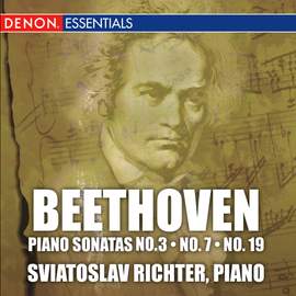 Beethoven: Piano Sonatas Nos 3, 7 & 19