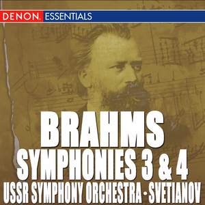 Brahms: Symphonies Nos. 3 & 4