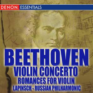 Beethoven Romances Nos. 1 & 2; Violin Concerto No. 1