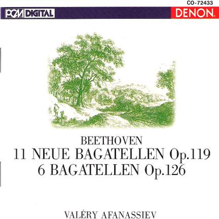 Beethoven: Bagatellen, Op. 119 & 126