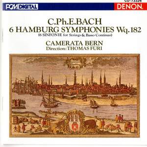 C.P.E. Bach: 6 Hamburg Symphonies, Wq. 182