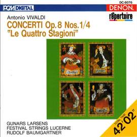 Vivaldi: Concerti Op. 8 Nos. 1-4 'Le Quattro Stagioni'