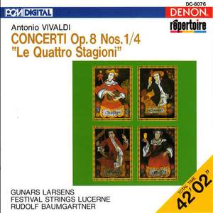 Vivaldi: Concerti Op. 8 Nos. 1-4 'Le Quattro Stagioni'
