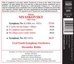 Myaskovsky: Symphonies Nos. 1 & 13 Product Image