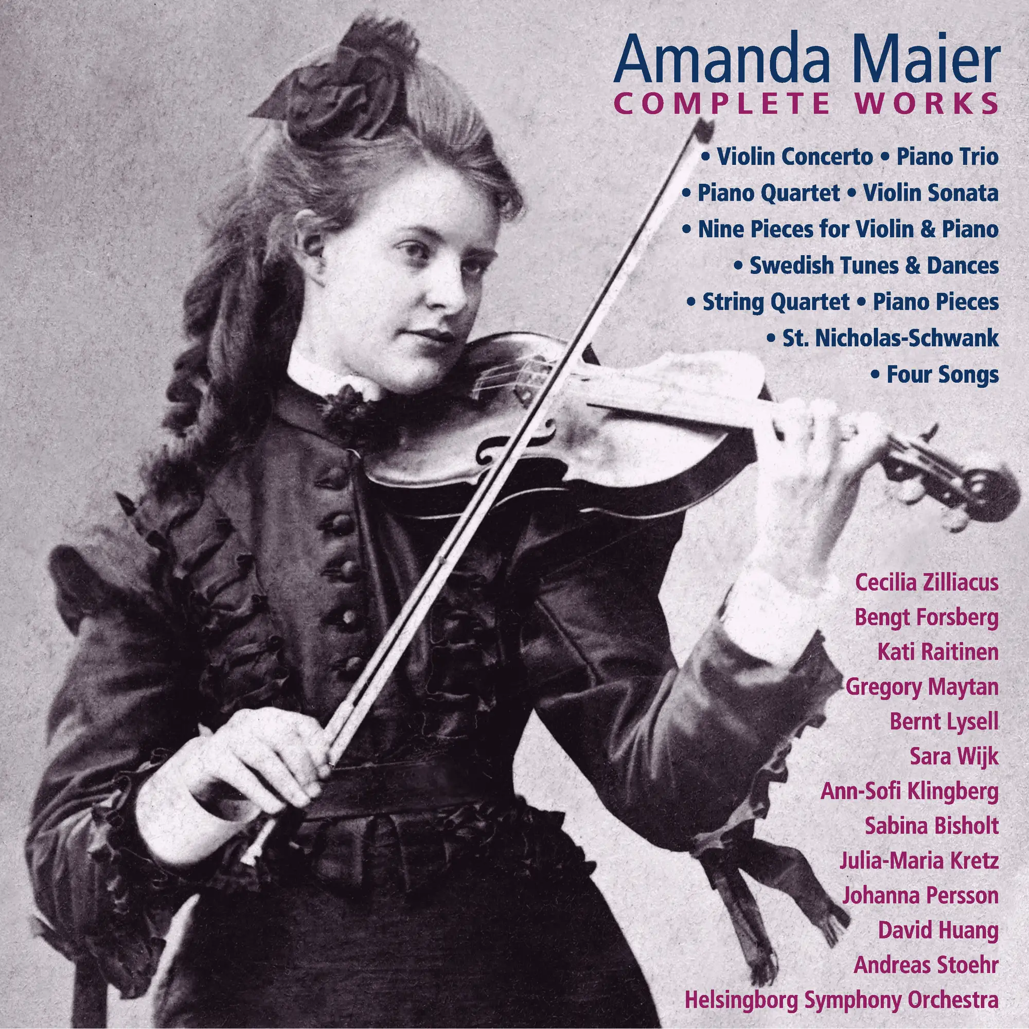 Amanda Maier: Complete Works - dB Productions: dBCD193