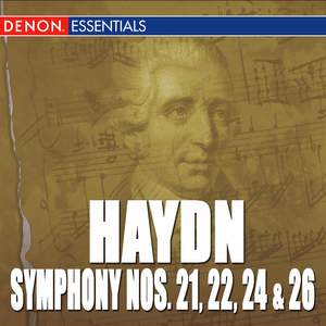 Haydn: Symphony Nos. 21, 22, 24 & 26