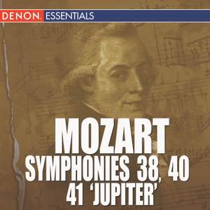 Mozart Symphonies 38, 40 & 41