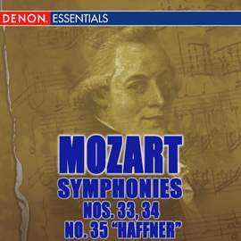 Mozart: Symphonies Nos. 33, 34 & 35 'Haffner'