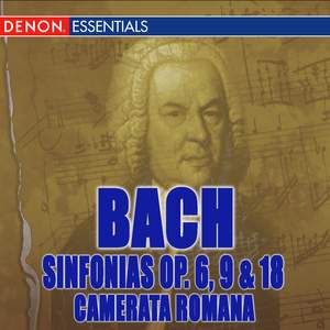 Johann Christian Bach: Sinfonias Op. 6, 9 & 18