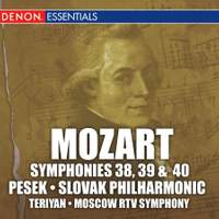 Mozart: Symphonies Nos. 38 'Prague', 39 & 40