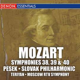 Mozart: Symphonies Nos. 38 'Prague', 39 & 40