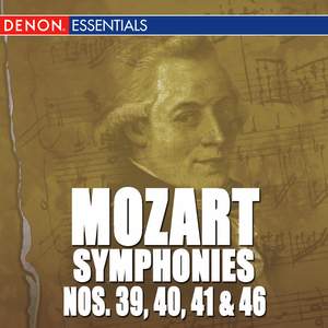 Mozart: Symphonies - Vol. 8 - No. 39, 40, 41 'Jupiter' & 46 'Posth'