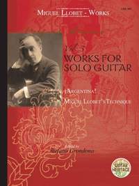 Miguel Llobet: Guitar Works Vol. 3