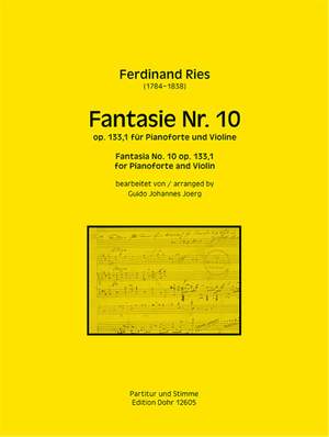 Ries, F: Fantasie No.10 op.133/1