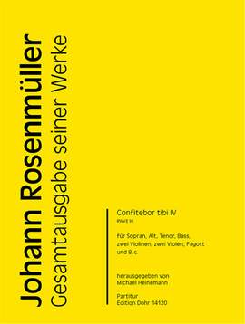 Rosenmueller, J: Confitebor tibi IV RWV.E95