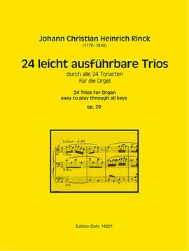Rinck, J C H: 24 leicht ausführbare Trios op.20
