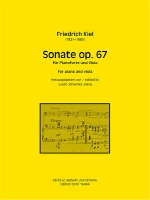Kiel, F: Sonate op.67