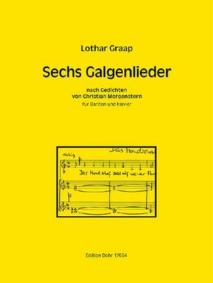 Graap, L: Sechs Galgenlieder
