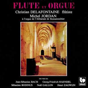 Bach: Trio Sonata, BWV 527 - Handel: Recorder Sonata, Op. 1, No. 2 & No. 11 - Bodinus: Gigue for Flute Solo - Gallon: Recueillement - Zagwijn: Andante for Flute & Organ Product Image