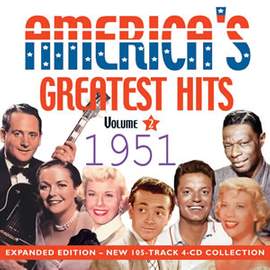 America's Greatest Hits Volume 2: 1951 (4cd)